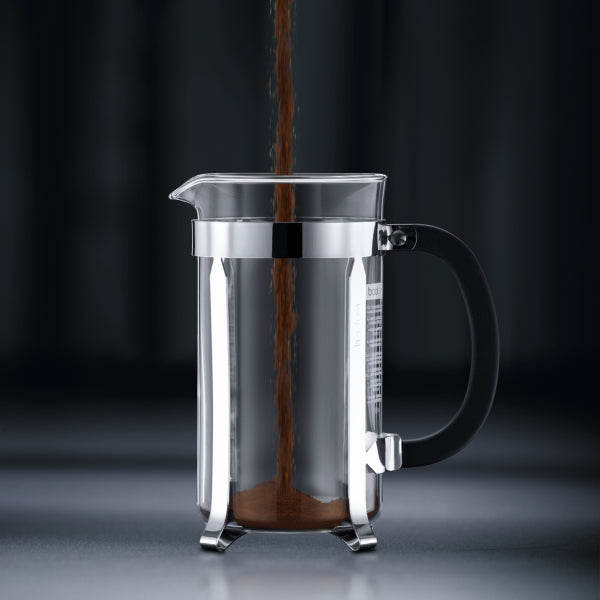 BODUM CAFFETTIERA COFFEE MAKER, 3 CUP, 0.35 L, 12 OZ - BLACK