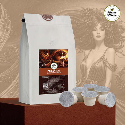 Moka Italia Coffee - Single Serve Pods - Compatible with Nespresso Original Machine