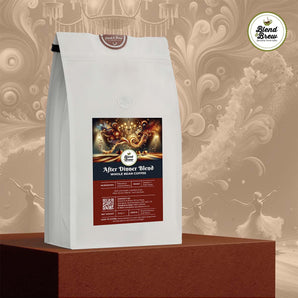 After Dinner Coffee Blend – Dark Roast with Cocoa, Praline & Butterscotch