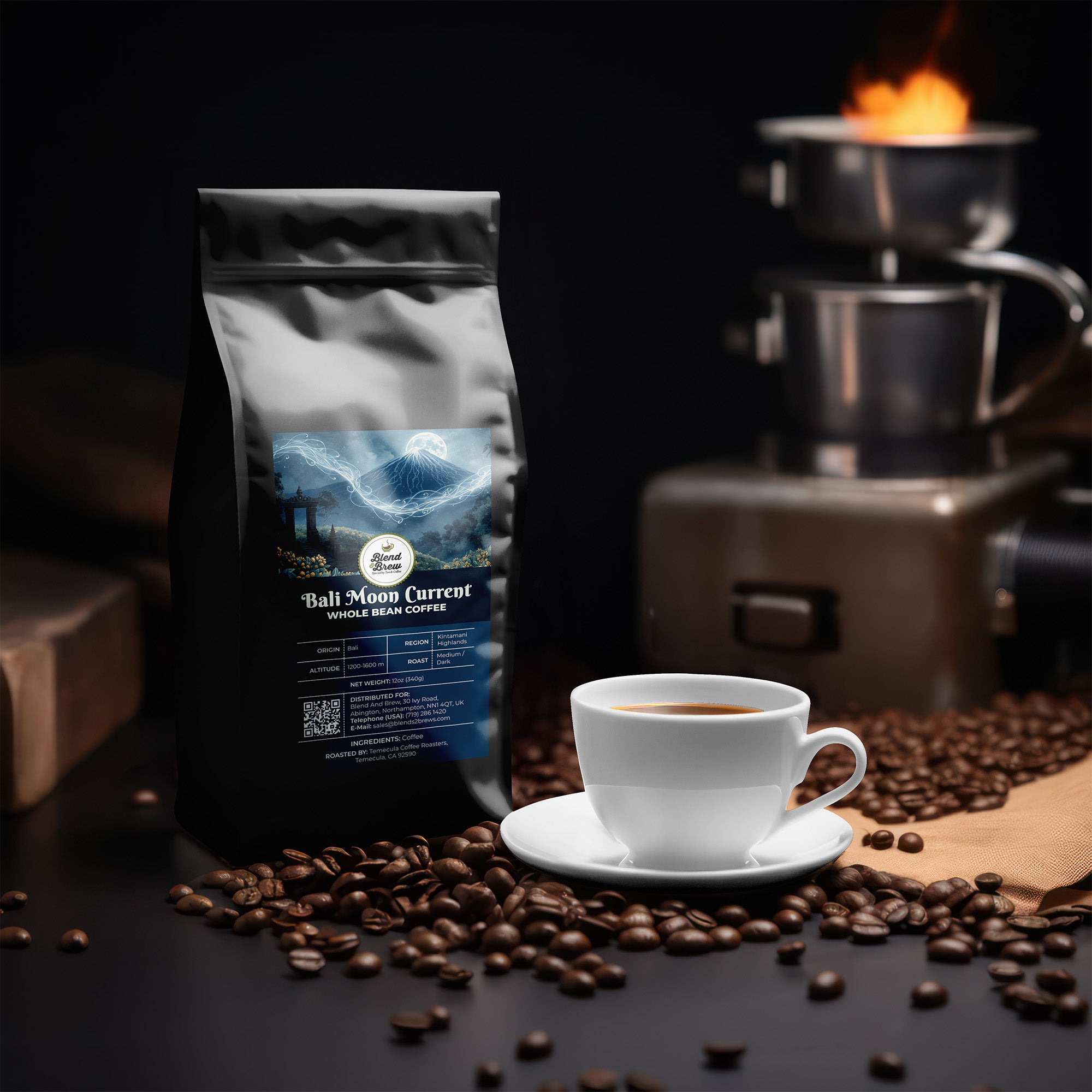 Bali Moon Current Coffee – Single Origin - Whole Bean or Ground Coffee