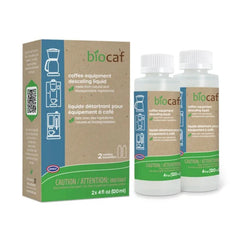 Urnex Biocaf Coffee Equipment Descaling Liquid 2 x 120ml (URN2401) | Plant-Based Coffee Machine Descaler