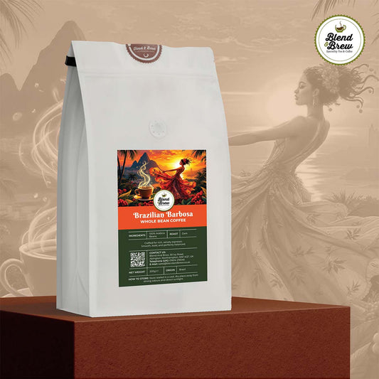 Brazilian Barbosa Single Origin Coffee - Whole Bean or Ground - 200g to 1KG - Blend & Brew