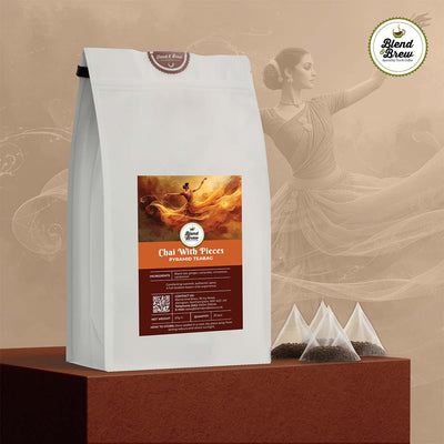 Chai with Pieces - Silk Pyramid Tea Bags