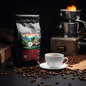 Colombian TerraSol – Colombian Coffee, Medium Roast, Ground – Whole Bean