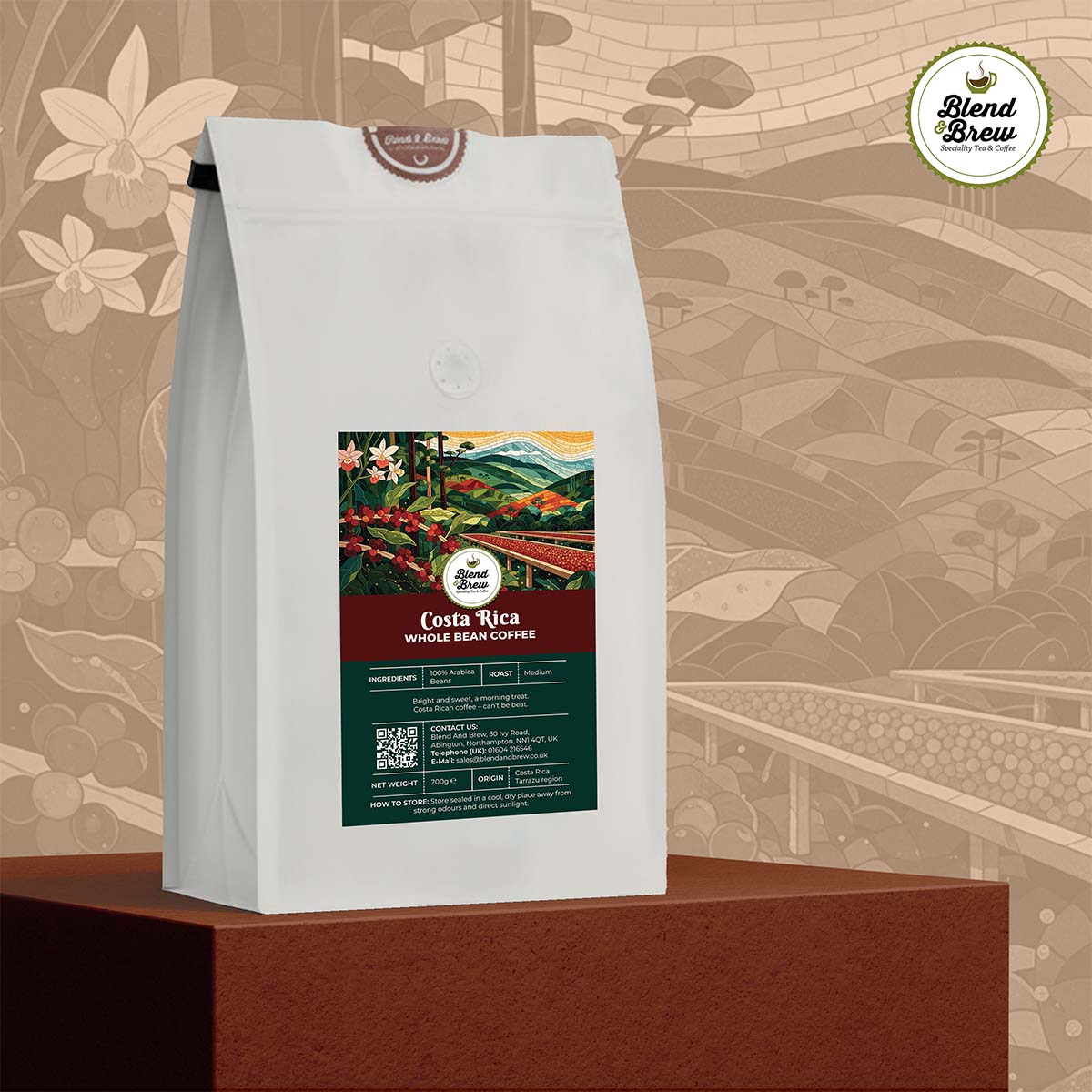 Costa Rica Tarrazu Coffee – Caramel, Plum & Liquorice Notes