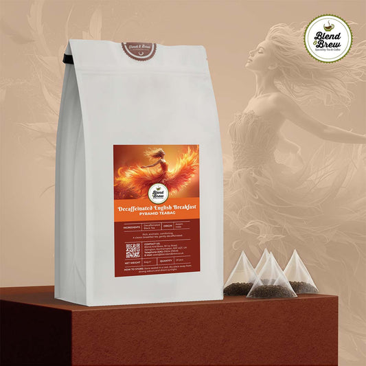 Decaffeinated English Breakfast - Silk Pyramid Tea Bags