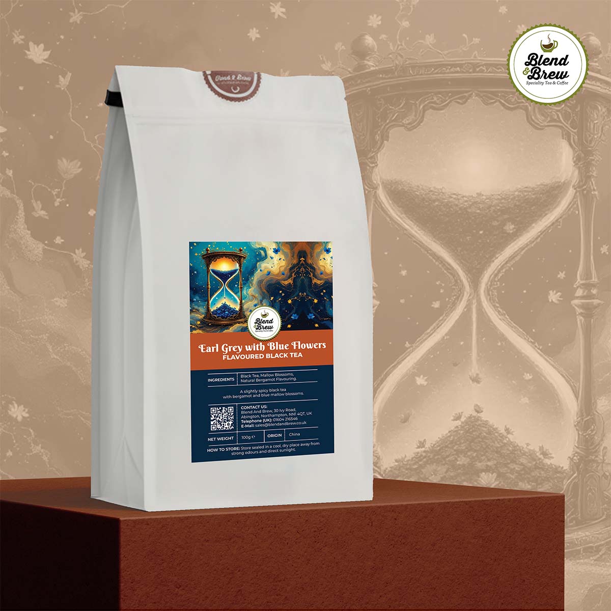 Earl Grey with Blue Flowers – Black Tea