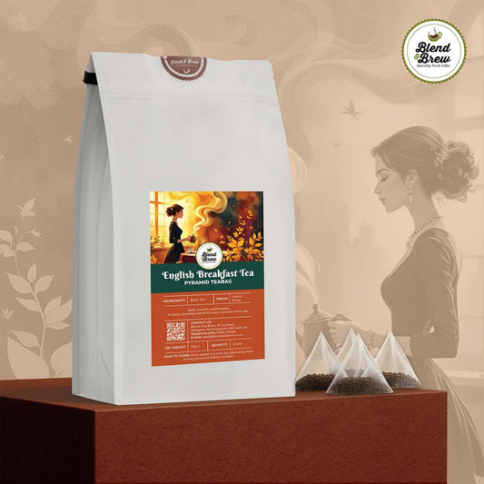 English Breakfast Tea - Silk Pyramid Tea Bag