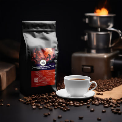 Guatemalan Ember Peak – Guatemalan Coffee, Medium Roast, Ground – Whole Bean