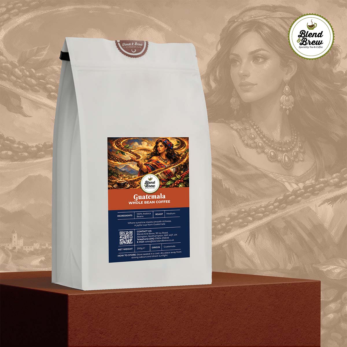 Guatemala Single Origin Coffee – Whole Bean or Ground – 200g to 1KG