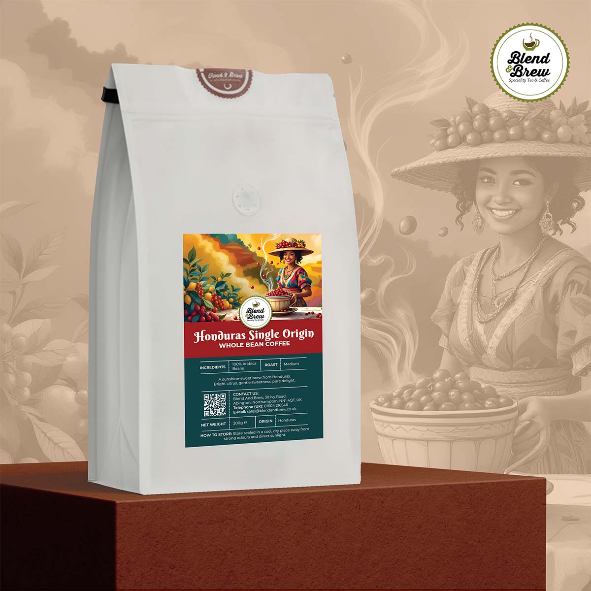 Honduras Coffee – Sweet Citrus Brightness Medium Roast