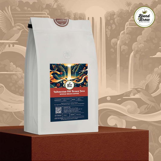 Indonesian Old Brown Java Coffee – Whole Bean or Ground – 200g to 1KG