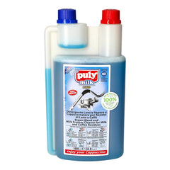 PULY MILK FROTHER CLEANER 1 LITRE PLASTIC BOTTLE