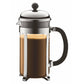 BODUM CHAMBORD COFFEE MAKER 8 CUP 1.0L/34OZ - GLASS, MIRROR FINISH S/S LID