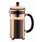 BODUM CHAMBORD COFFEE MAKER 8 CUP 1.0L/34OZ - GLASS, COPPER LID