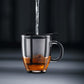 BODUM YO-YO SET MUG AND TEA STRAINER, 0.35 L, 12 OZ - BLACK
