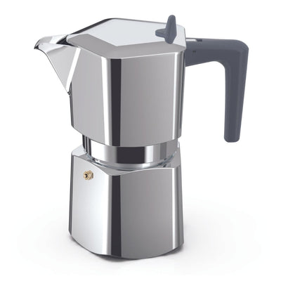 PEZZETTI PENTAEXPRESS MOKA POT - 6 CUP ALUMINIUM