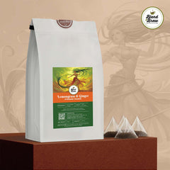 Lemongrass and Ginger - Silk Pyramid Tea Bag