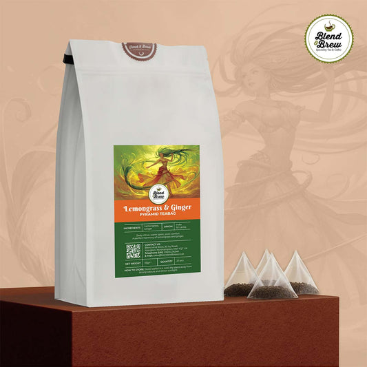 Lemongrass and Ginger - Silk Pyramid Tea Bag