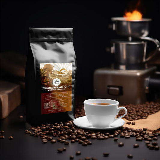 Nicaraguan Gold Drift – Nicaraguan Coffee, Medium Roast, Ground – Whole Bean