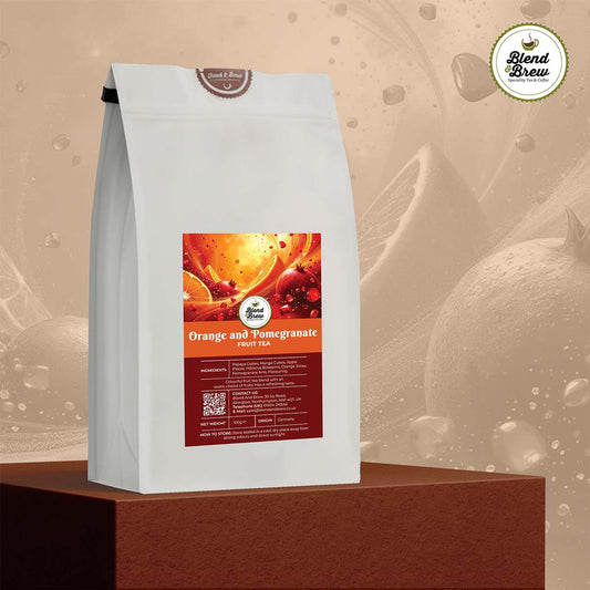 Orange and Pomegranate – Fruit Tea Blend