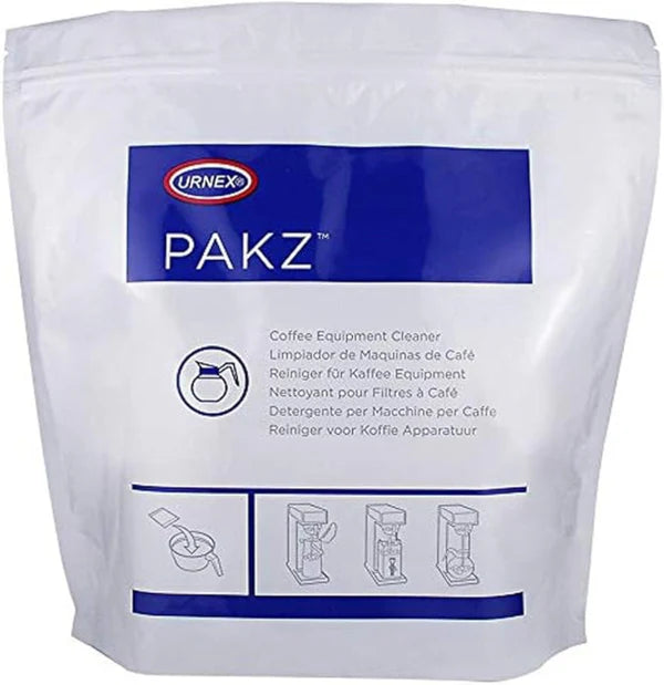 Urnex Puro Pakz Coffee Equipment Cleaner 20 x 21g Sachets (URN0801) | Coffee Brewer & Urn Cleaning Powder