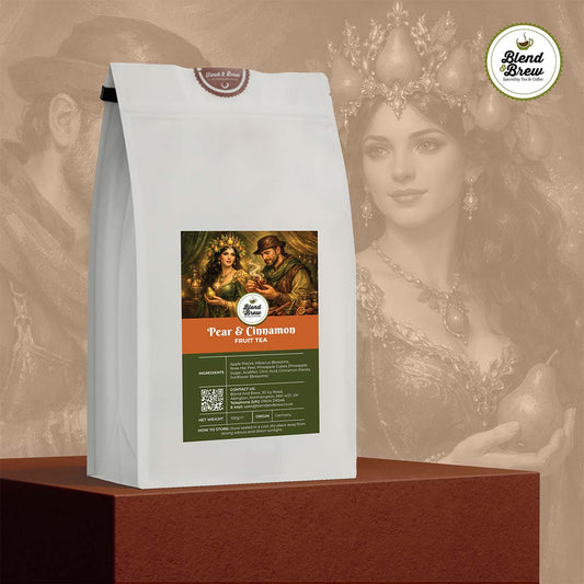 Pear and Cinnamon – Fruit Tea - 100g to 1kg - Blend & Brew