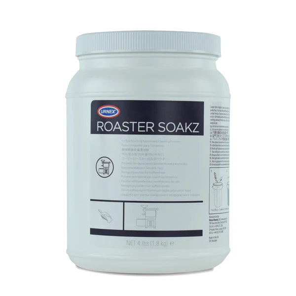 Urnex Roaster Soakz Coffee Roaster Cleaning Powder 1.8kg Tub (URN5901) | Coffee Roaster Equipment Cleaner