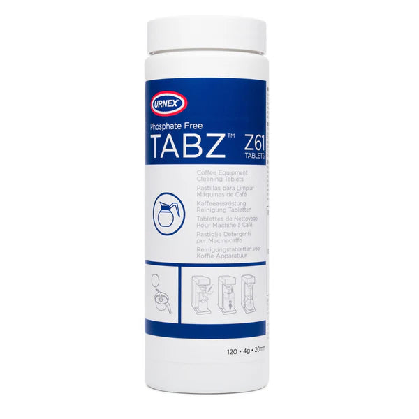 Urnex Tabz Coffee Urn & Brewer Cleaning Tablets (120 Tablets) | Coffee Pot & Brewer Cleaner (URN0901)