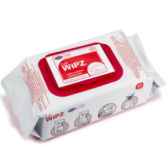 Urnex Café Wipz Coffee Machine Cleaning Wipes (100 Pack) | Food-Safe Equipment Cleaning Wipes (URN1101)