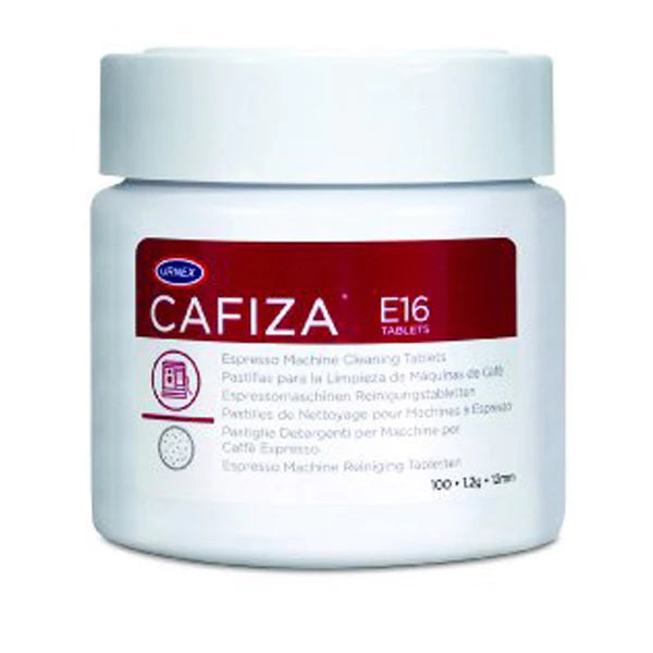 Urnex Cafiza E16 Coffee Machine Cleaning Tablets 1.2g (100 Tablets) | Espresso Machine Cleaner (URN1701)