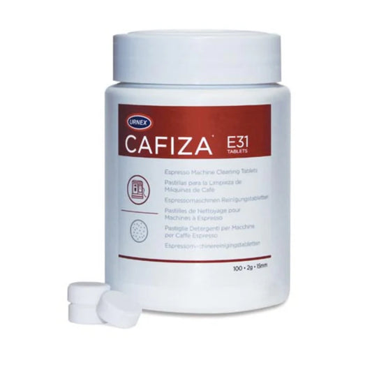 Urnex Cafiza E31 Coffee Machine Cleaning Tablets 2g (100 Tablets) | Automatic & Espresso Machine Cleaner (URN0201)