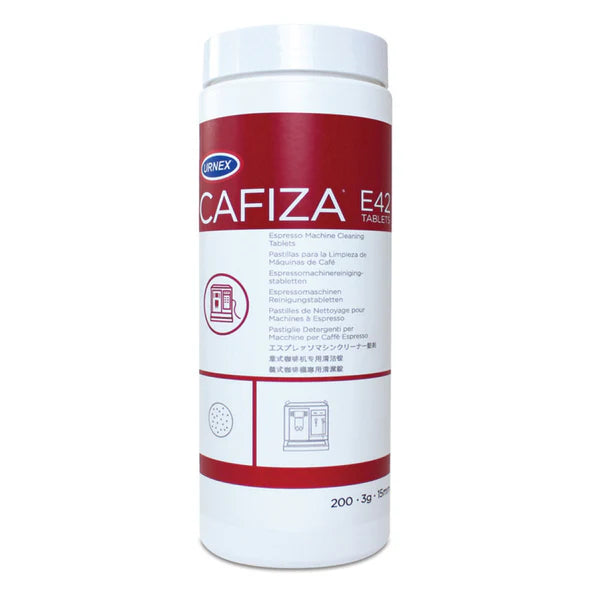 Urnex Cafiza E42 Coffee Machine Cleaning Tablets 3g (200 Tablets) | Thermoplan E-Key Compatible Cleaner (URN1601)