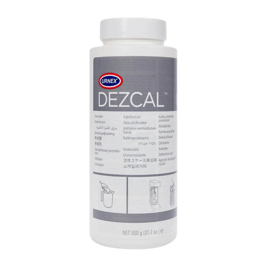 Urnex Dezcal Powder Coffee Machine Descaler 900g Tub (URN4301) | Professional Coffee & Espresso Machine Descaler