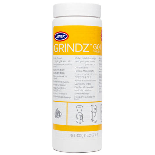 Urnex Grindz Coffee Grinder Cleaning Tablets 430g Tub (URN1001) | Burr Grinder Cleaner