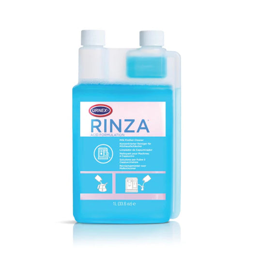 Urnex Rinza Acid Milk System Cleaner 1.1L Bottle (URN2001) | Milk Line & Scale Remover for Coffee Machines