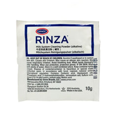 Urnex Rinza Alkaline Milk System Cleaning Powder Sachets 10g (100 Sachets) | Coffee Machine Milk Cleaner (URN7702)