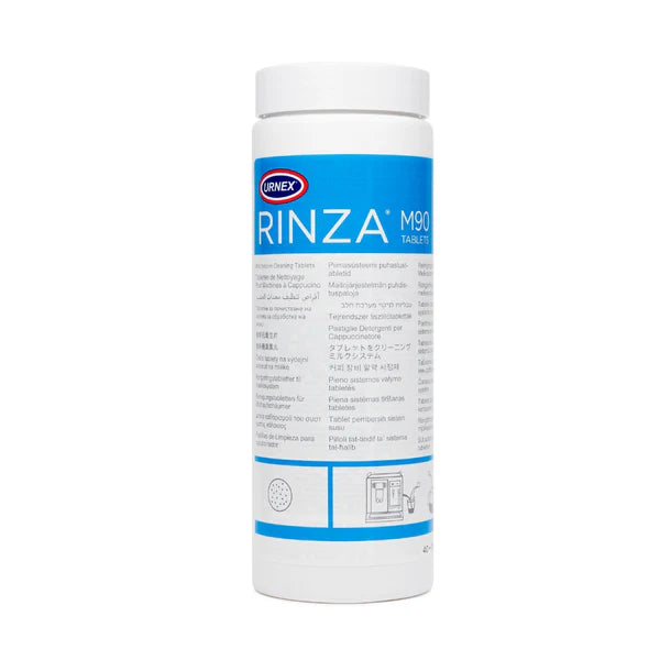 Urnex Rinza M90 Milk Cleaning Tablets (40 Tablets) | Coffee Machine Milk System Cleaner (URN4401)